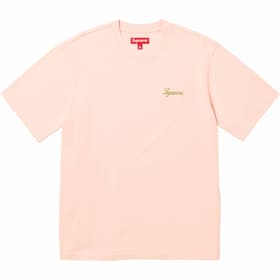 Supreme Washed Script S/S Top Rose