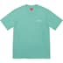 Supreme Washed Script S/S Top - Sage (front)
