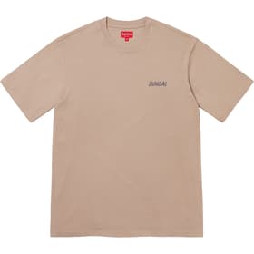 Supreme Washed Script S/S Top Tan