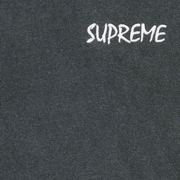 Supreme Washed S/S Top - Black (front)