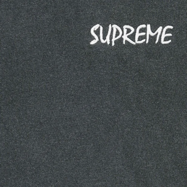 Supreme Washed S/S Top - Black (front)