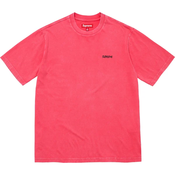 Supreme Washed S/S Top - Watermelon (front)