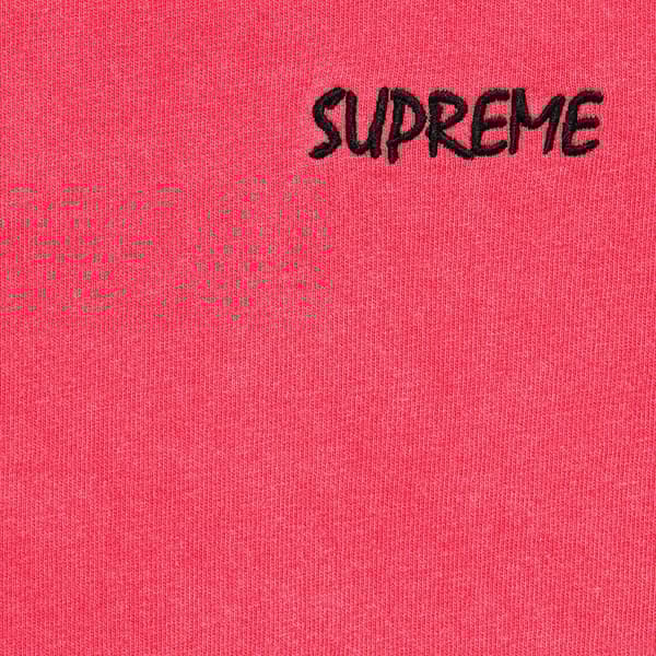 Supreme Washed S/S Top - Watermelon (front)