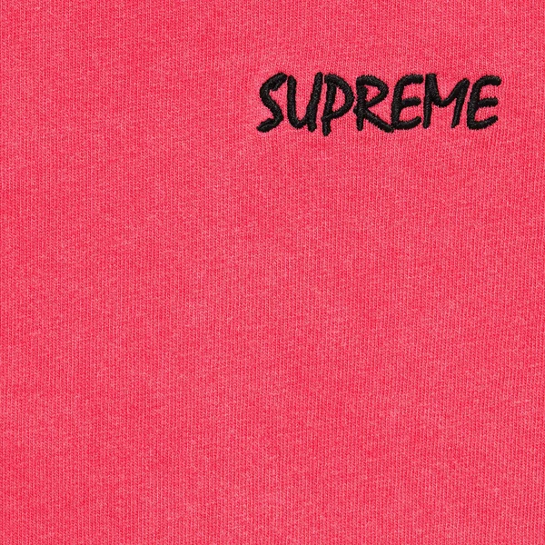 Supreme Washed S/S Top - Watermelon (front)