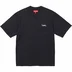 Supreme Washed Tag S/S Top - Black (front)
