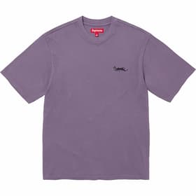 Supreme Washed Tag S/S Top Lavender