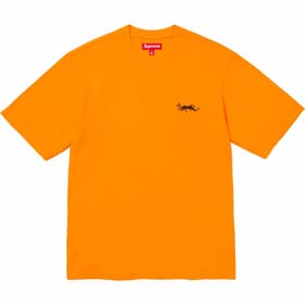 Supreme Washed Tag S/S Top Orange