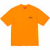 Supreme Washed Tag S/S Top - Orange (front)