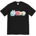 Supreme Watercolor Tee - Black (front)