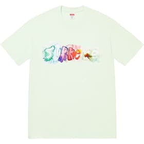 Supreme Watercolor Tee Pale Green