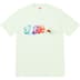 Supreme Watercolor Tee - Pale Green (front)