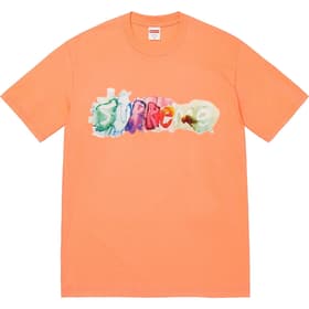 Supreme Watercolor Tee Peach