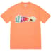 Supreme Watercolor Tee - Peach (front)