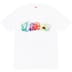 Supreme Watercolor Tee - White (front)