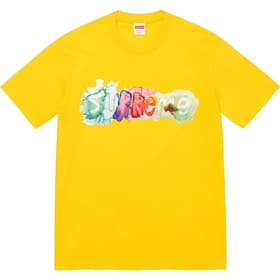 Supreme Watercolor Tee Yellow
