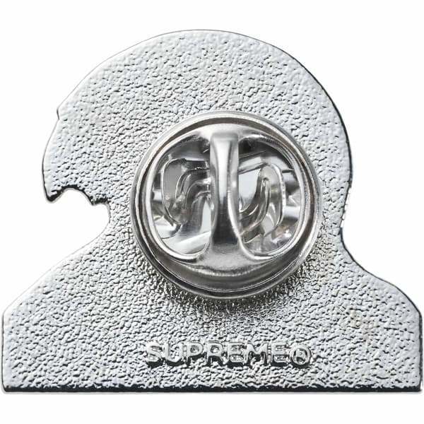 Supreme Wave Pin - Red (front)