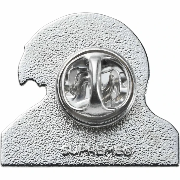 Supreme Wave Pin - Red (front)