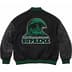 Supreme Wave Varsity Jacket - Black (front)