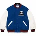 Supreme Wave Varsity Jacket - Blue (front)