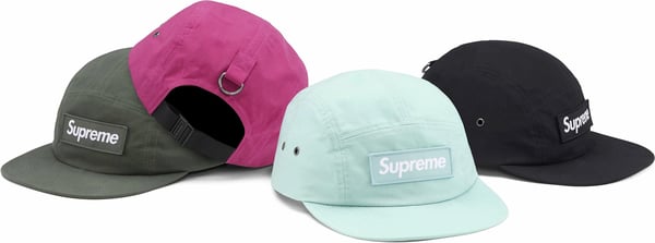 Supreme Waxed Cotton Camp Cap - Product Image