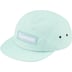 Supreme Waxed Cotton Camp Cap - Ice (front)