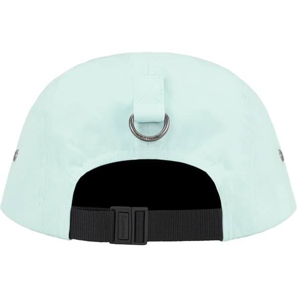 Supreme Waxed Cotton Camp Cap - Ice (front)