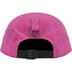 Supreme Waxed Cotton Camp Cap - Magenta (front)