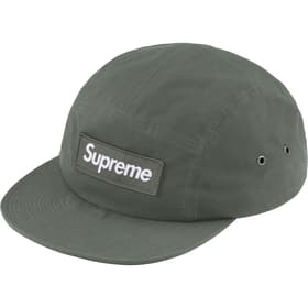 Supreme Waxed Cotton Camp Cap Olive