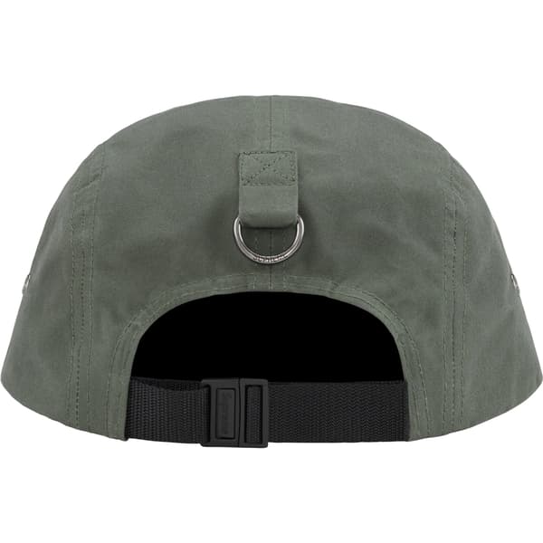 Supreme Waxed Cotton Camp Cap - Olive (front)