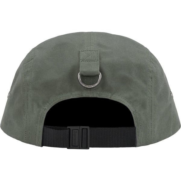 Supreme Waxed Cotton Camp Cap - Olive (front)