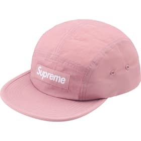 Supreme Waxed Ripstop Camp Cap Light Pink