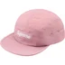 Supreme Waxed Ripstop Camp Cap - Light Pink (front)