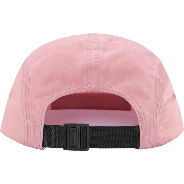 Supreme Waxed Ripstop Camp Cap - Light Pink (front)