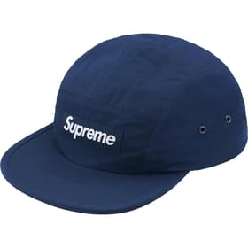 Supreme Waxed Ripstop Camp Cap Navy