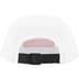 Supreme Waxed Ripstop Camp Cap - White (front)