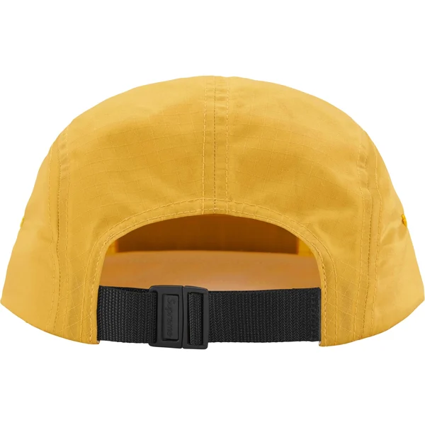 Supreme Waxed Ripstop Camp Cap - Yellow (front)