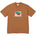 Supreme Weather Tee - Light Brown (front)