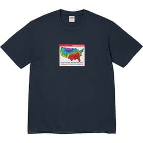 Supreme Weather Tee Navy