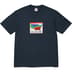 Supreme Weather Tee - Navy (front)