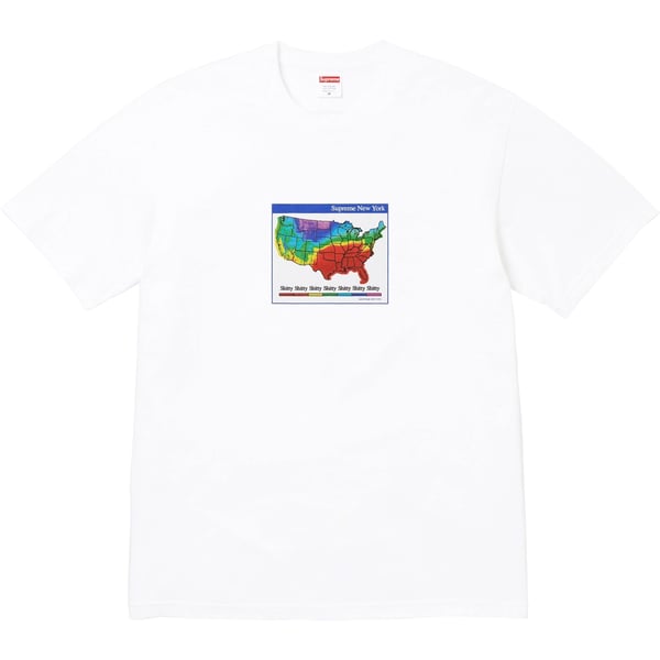 Supreme Weather Tee - White (front)