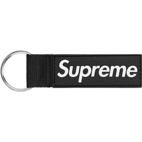 Supreme Webbing Keychain Black