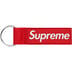 Supreme Webbing Keychain - Red (front)