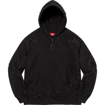 Supreme Western Cut Out Hooded Sweatshirt