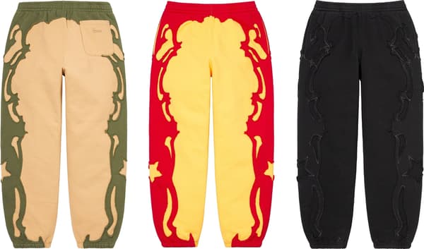 Supreme Western Cut Out Sweatpant - Product Image