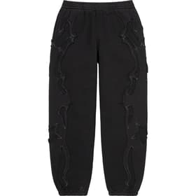 Supreme Western Cut Out Sweatpant Black