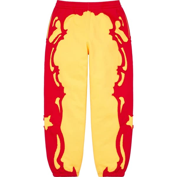 Supreme Western Cut Out Sweatpant - Gold (front)