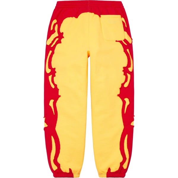 Supreme Western Cut Out Sweatpant - Gold (front)