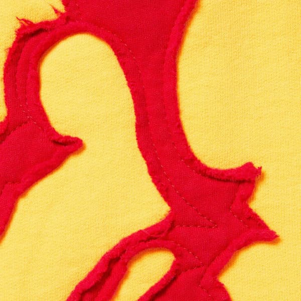 Supreme Western Cut Out Sweatpant - Gold (front)