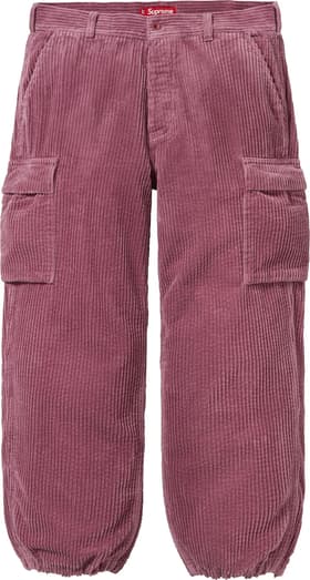 Supreme Wide Wale Corduroy Cargo Pant Dusty Pink