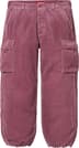 Supreme Wide Wale Corduroy Cargo Pant - Dusty Pink (front)